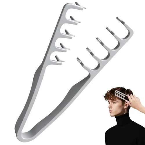 🖤BUY 1 GET 1 FREE🖤Texture Comb,Dual-Sided Wide & Fine Teeth for Volume, Fluffy Styles & Root Lift.