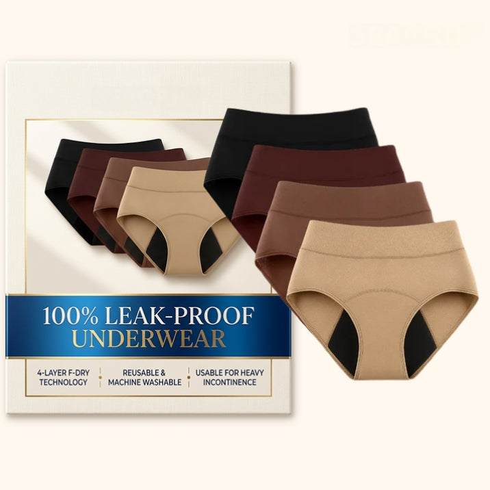 👑2026 Eaily Hot Sale Ends Today: 70% OFF!|100% Leak-Proof Underwear 4-pack(Free Shipping✈)