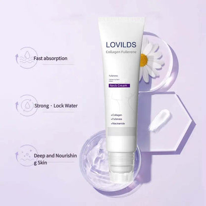🔥Limited-time 50% sale + free shipping🔥Sculpting Collagen Neck Cream with 5 Massage Rollers