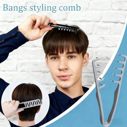 🖤BUY 1 GET 1 FREE🖤Texture Comb,Dual-Sided Wide & Fine Teeth for Volume, Fluffy Styles & Root Lift.
