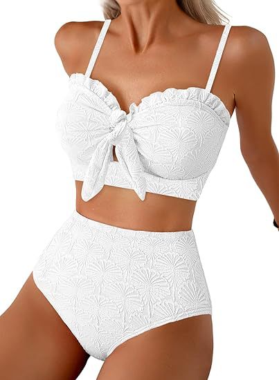 ⚡Limit Sale Now:50% OFF⚡Seashell Textured Push-Up Bikini Set